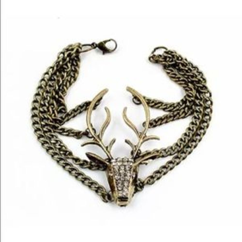 NEW!! Multi layered Stag Bracelet